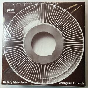 Vintage Yankee Rotary Slide Tray for 100 2x2 Slides - Original Packaging vn